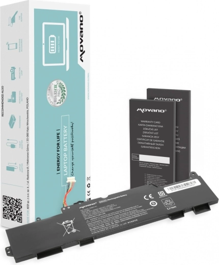 Movano baterie SS03XL pro HP EliteBook 735/745/840 G5 a G6 (4100 mAh, 47 Wh)