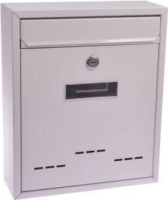 Poštovní schránka RADIM M bílá 260 × 310 × 90 mm