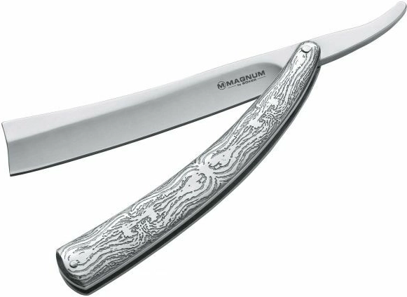 Magnum Fleet Street Razor zavírací nůž ve tvaru břitvy 12,3 cm celokovový