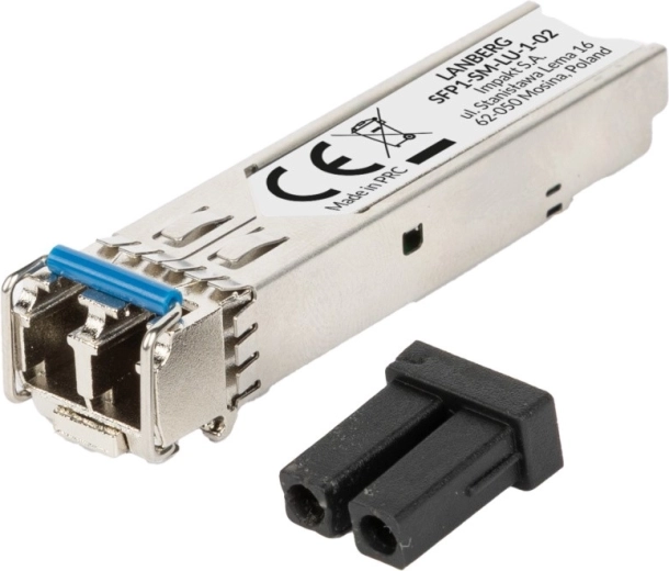 Lanberg optický SFP modul 1,25 Gb/s, singlemode, 2 km, Duplex LC/UPC