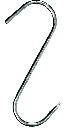 Háček do udírny 100 × 4,5 mm, pocínovaný (10 ks)
