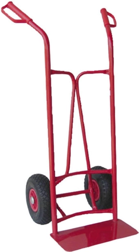 Rudl s nafukovacími koly 250 kg, ocelový, 1140 × 650 × 460 mm