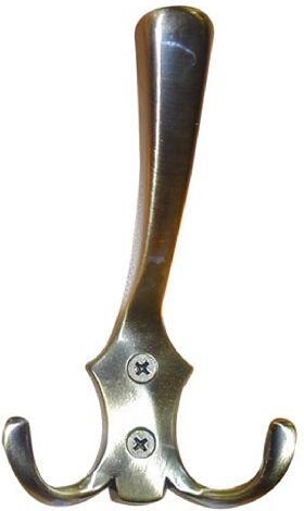 Věšák Romana I, nikl mat, 77 × 130 mm