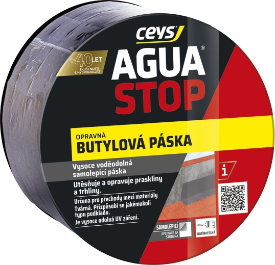 Butylenová těsnicí páska Aguastop Ceys 10 cm x 3 m