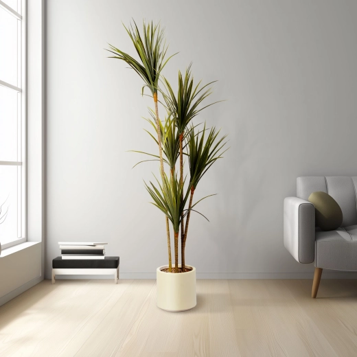 Umělá palma zelená 150 cm