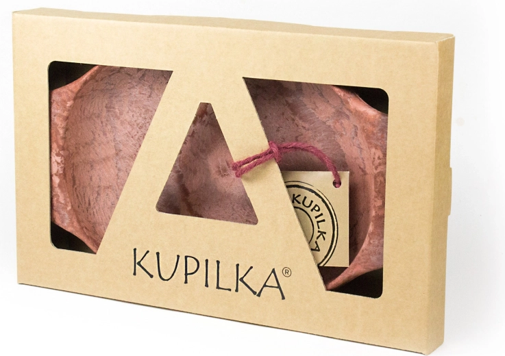 Kupilka 44 talíř Cranberry Red – červený servírovací talíř