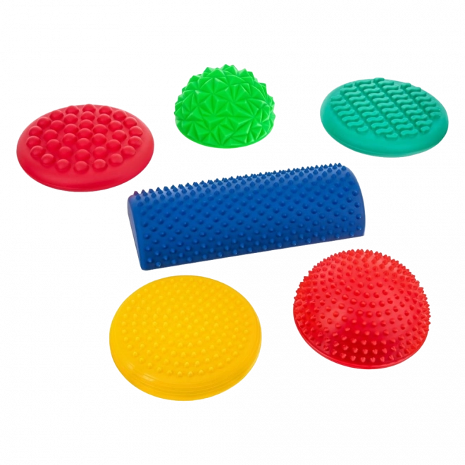 Senzorická balanční stezka – sada 6 prvků