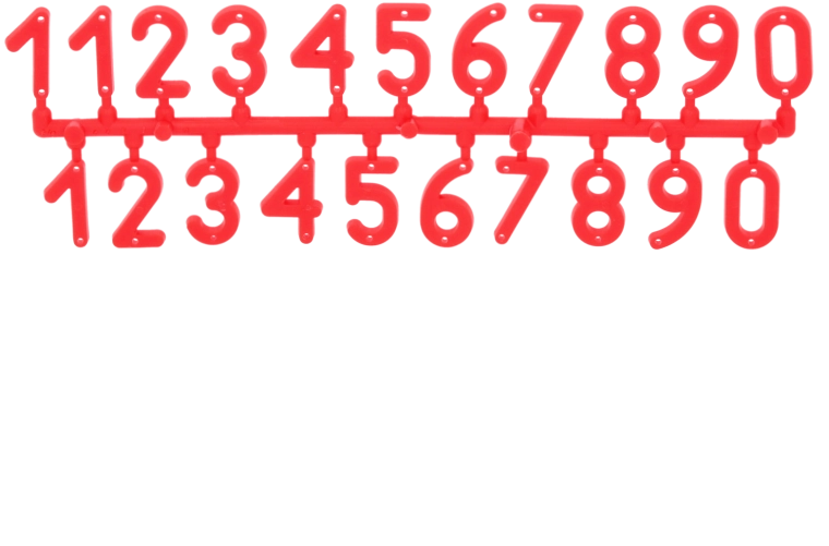 Sada čísel na úly, 50 ks