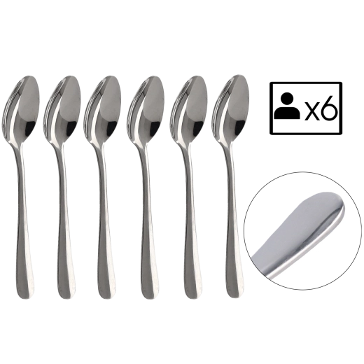 Sada 6 čajových lžiček Classic