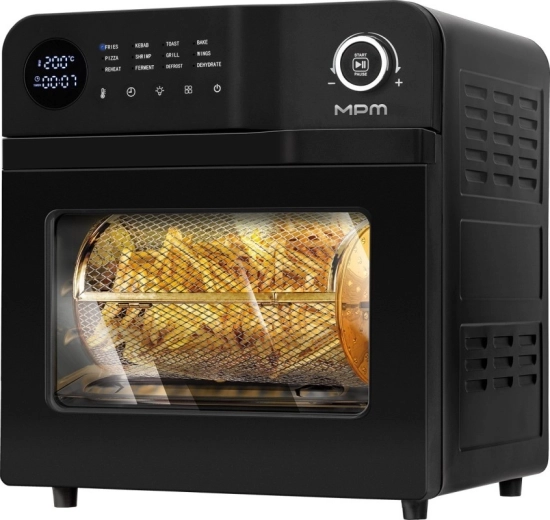 Horkovzdušná fritéza s rotačním košem 16 l