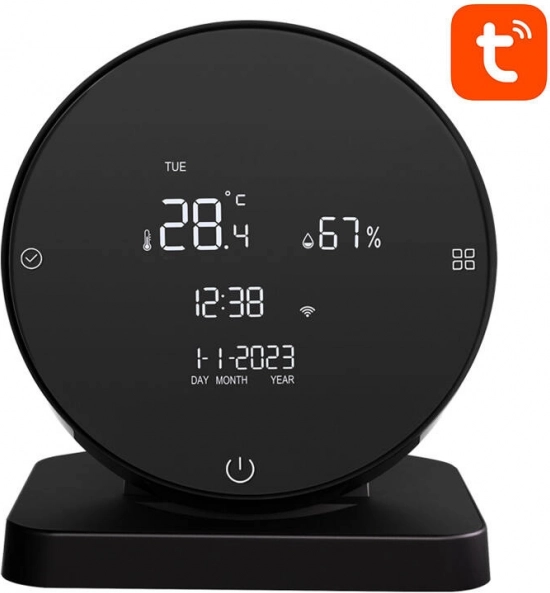 Chytrý IR snímač teploty a vlhkosti AVATTO WHS20S s podporou TUYA