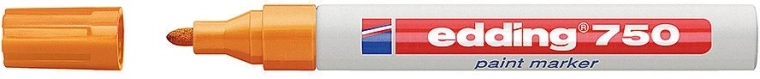 Lakový popisovač Edding 750 oranžový