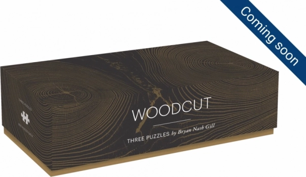 Chronicle Books puzzle Dřevořez – tři hádanky 3×300 dílků