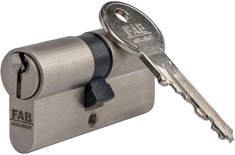 Cylindrická stavební vložka FAB 3 HOME 30/35 nikl