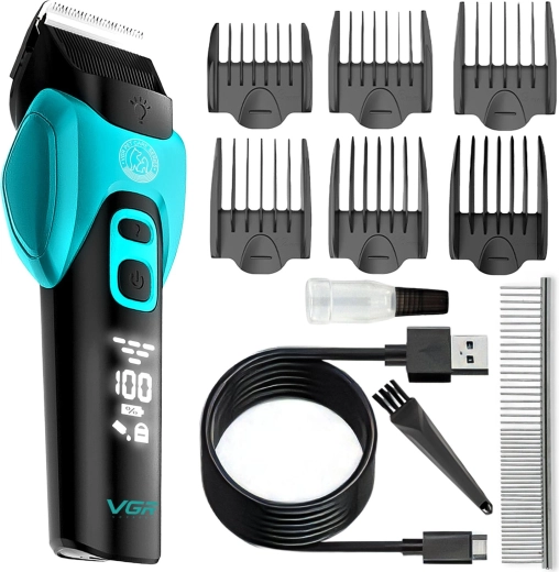 VGR Procut silent 5v1 bezdrátový stříhací strojek pro zvířata v-208 - 1 kus