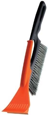 Škrabka na led se smetáčkem 9 × 40 cm, plast, do −40 °C