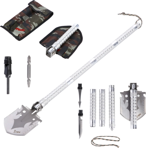 Multifunkční skládací lopatka NILS Camp ultralehká outdoor