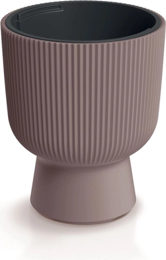 Květináč s vkladem Milly 24 cm marsala