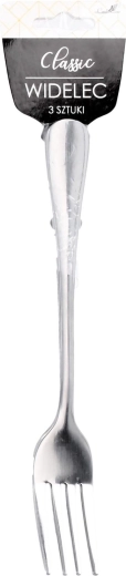 Sada 3 vidliček Classic z nerezové oceli