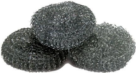 Ocelová drátěnka 7,5 × 2,5 cm, balení 3 ks