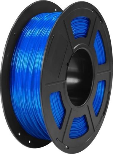 Filament Anycubic TPU 1 kg – Průhledná modrá