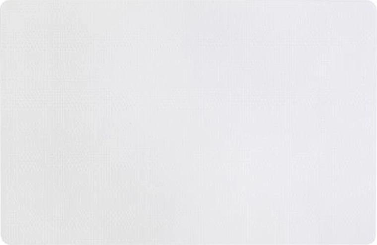 Plastové prostírání bílé 44 × 28,5 cm