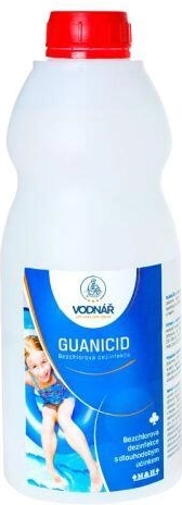 Bezchlorová dezinfekce vody GUANICID 1 l VODNÁŘ