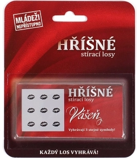 Hříšné stírací losy – každý los vyhrává