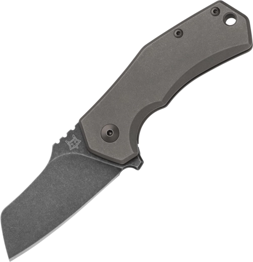 Fox Knives Italico kapesní nůž 6 cm, titan, PVD Stonewash, s klipem