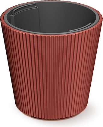Květináč s vkladem Milly 23,8 cm měděný