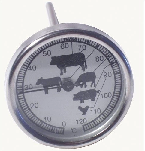 Vpichovací teploměr do potravin z nerezové oceli