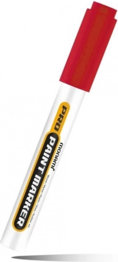 Popisovač MONAMI Pro Paint Maker červený 2 mm