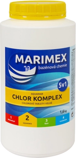 Marimex komplex 5v1 multifunkční tablety do bazénu 1,6 kg