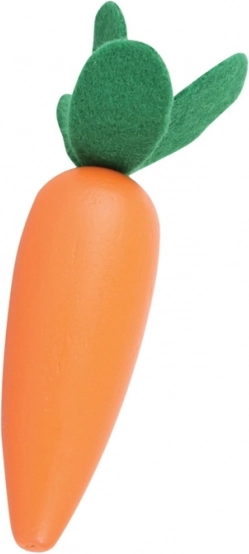 Dřevěná mrkev BIGJIGS TOYS – 1 ks