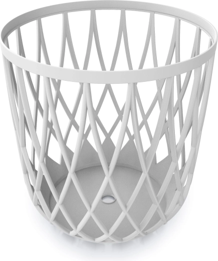 Univerzální prolamovaný koš 44,7 cm – bílý