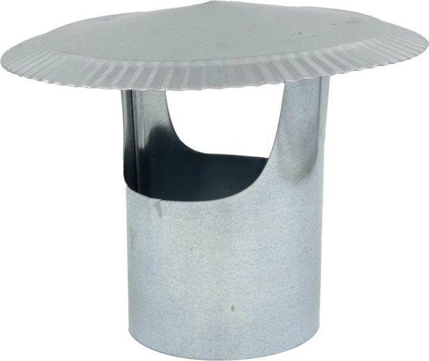 Komínová stříška 145 mm z pozinkované oceli