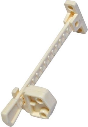 Pojistka pro větrání oken a balkonových dveří – hnědá