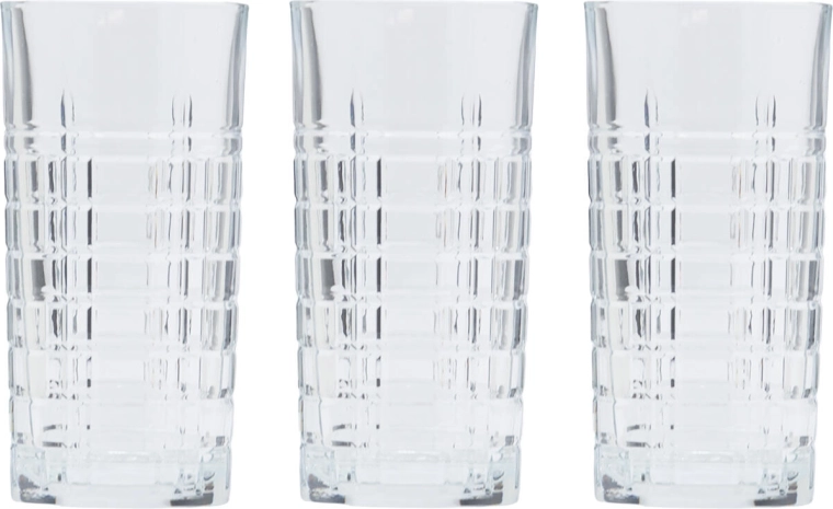 Sklenice BRIT 356 ml vysoké, sada 3 ks