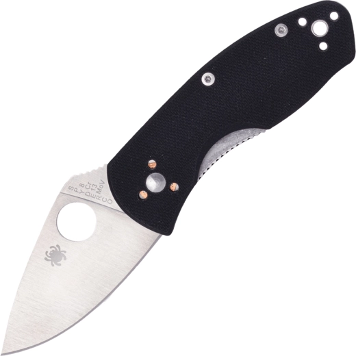 Spyderco Ambitious kapesní nůž 5,7 cm, černý, G10