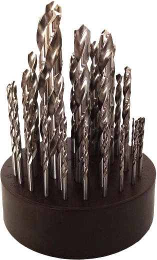 Kulatý stojánek na vrtáky 1–11 mm z plastu