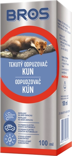 Tekutý odpuzovač kun 100 ml BROS