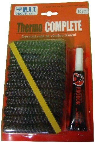 Izolační těsnicí šňůra 6 mm THERMOKOMPLET se sadou lepidla 2,5 m