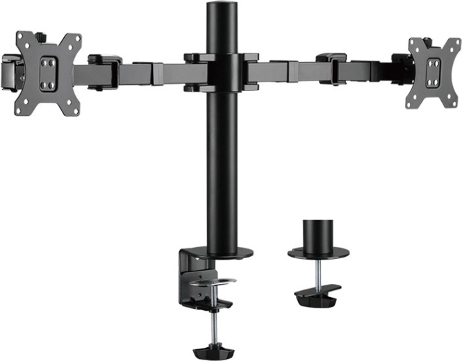 LogiLink stolní držák na dva monitory 17–32"