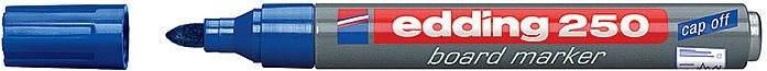 Popisovač na bílé tabule modrý Edding 250