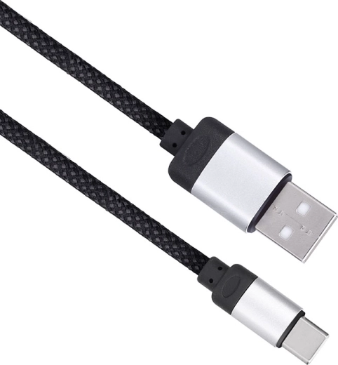 Solight magnetický kabel USB-A na USB-C 1 m