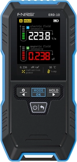 Fnirsi ERD-10 detektor elektromagnetického záření 4 v 1