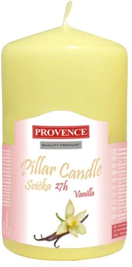 Parafínová vonná svíčka válec vanilka 6 × 11,1 cm