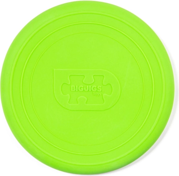 Frisbee Bigjigs Toys zelené pro venkovní zábavu