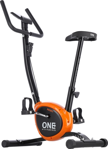 Mechanický rotoped ONE FITNESS RW3011 černo‑oranžový