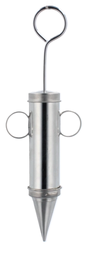 Kovový cukrářský dekorátor se 4 tryskami